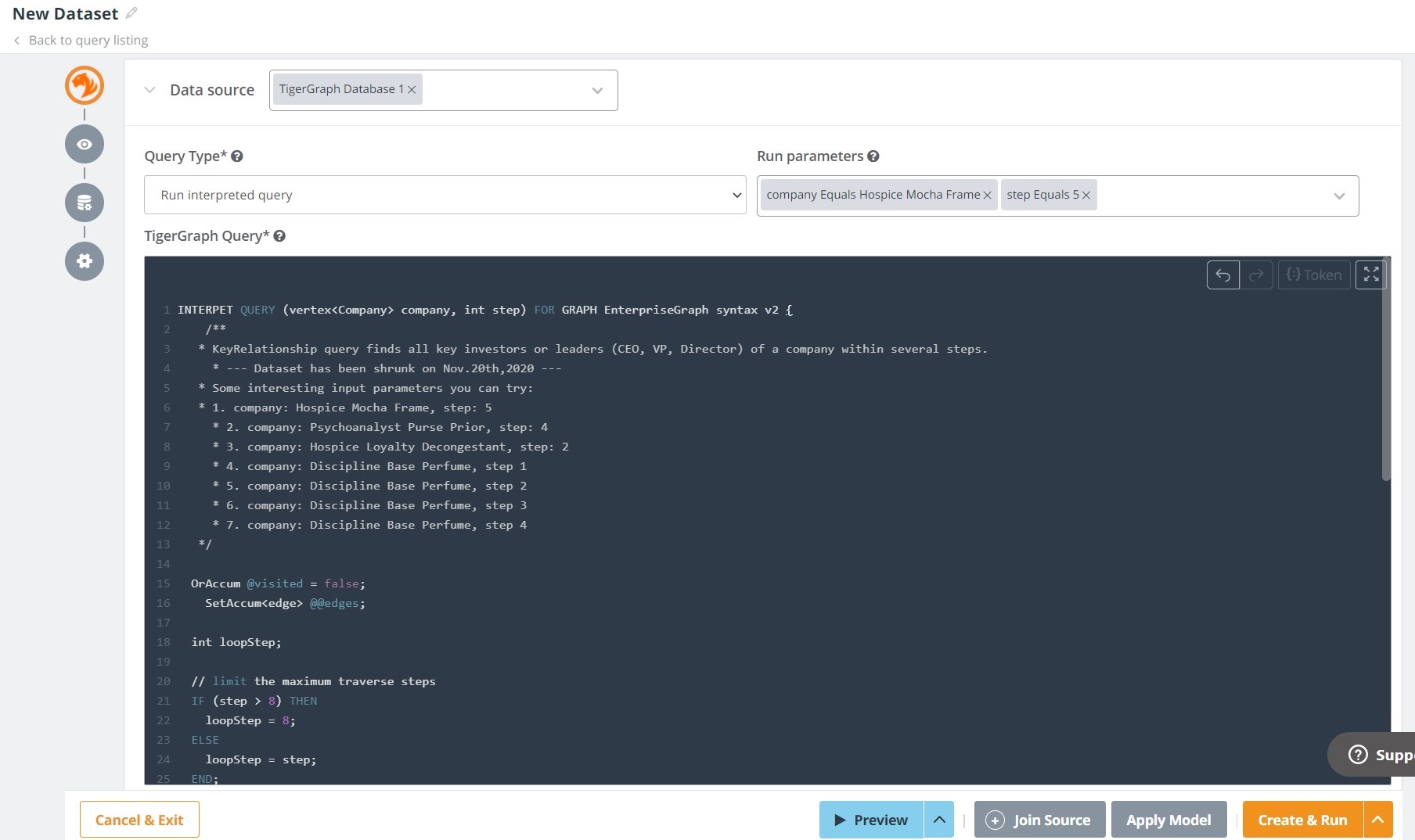 RINTR parameters